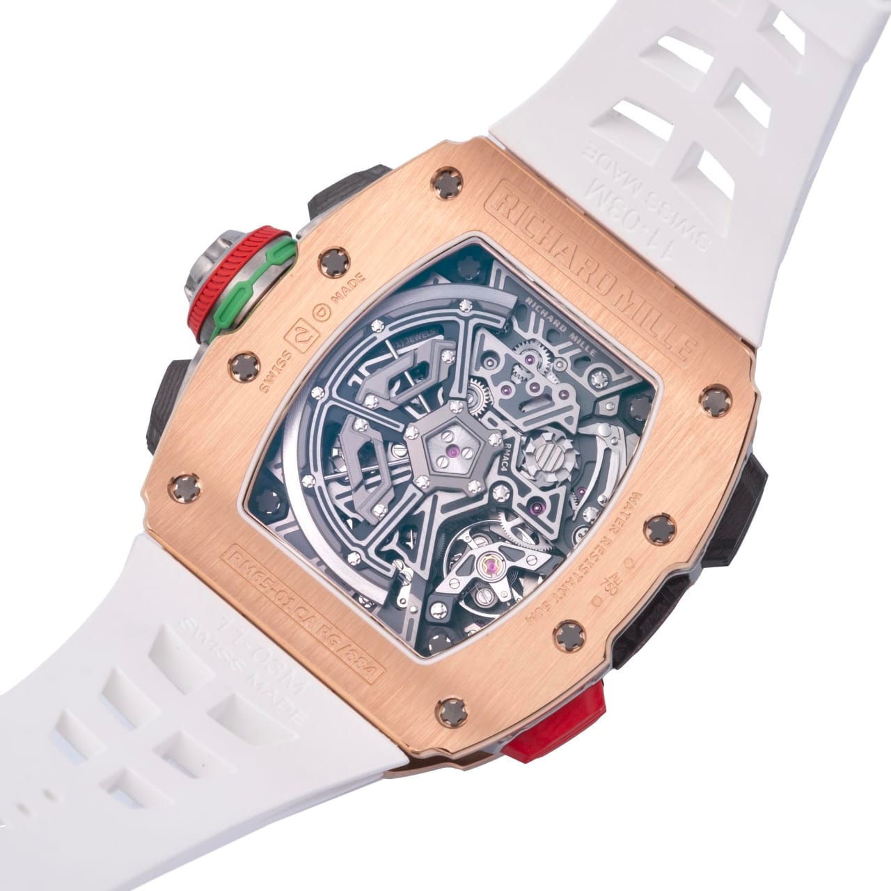 Spotted : Richard Mille RM 65-01 rose gold