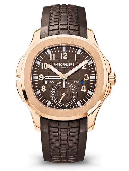 Spotted : Patek Philippe Aquanaut Travel Time 5164R-001